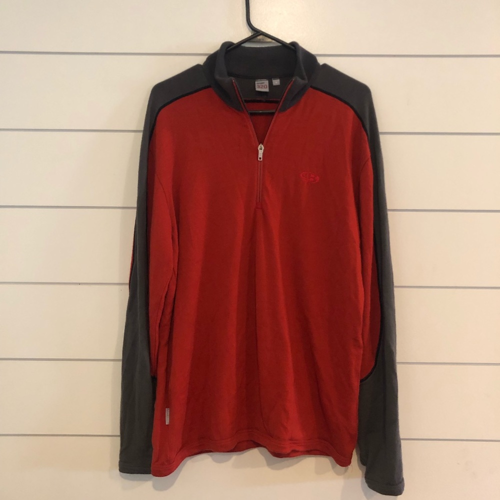 Icebreaker Sport 320 Pure Half-zip Merino 100% New Zealand Merino Wool Sweater